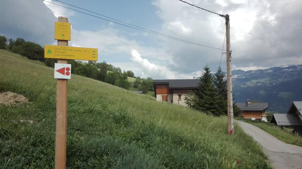 Sentier Des Montagnettes De Valezan La Plagne Vallée Itinéraires De Marche Et Randonnée à La 