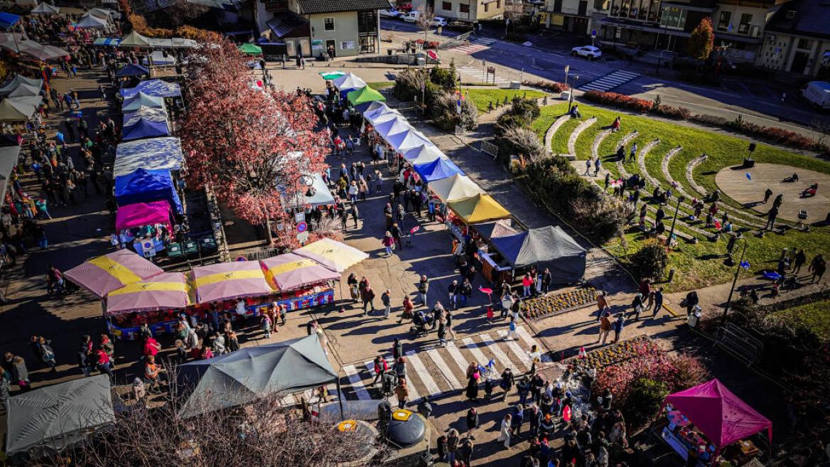 Marché de Noël de la ville d'Aime_Aime-la-Plagne