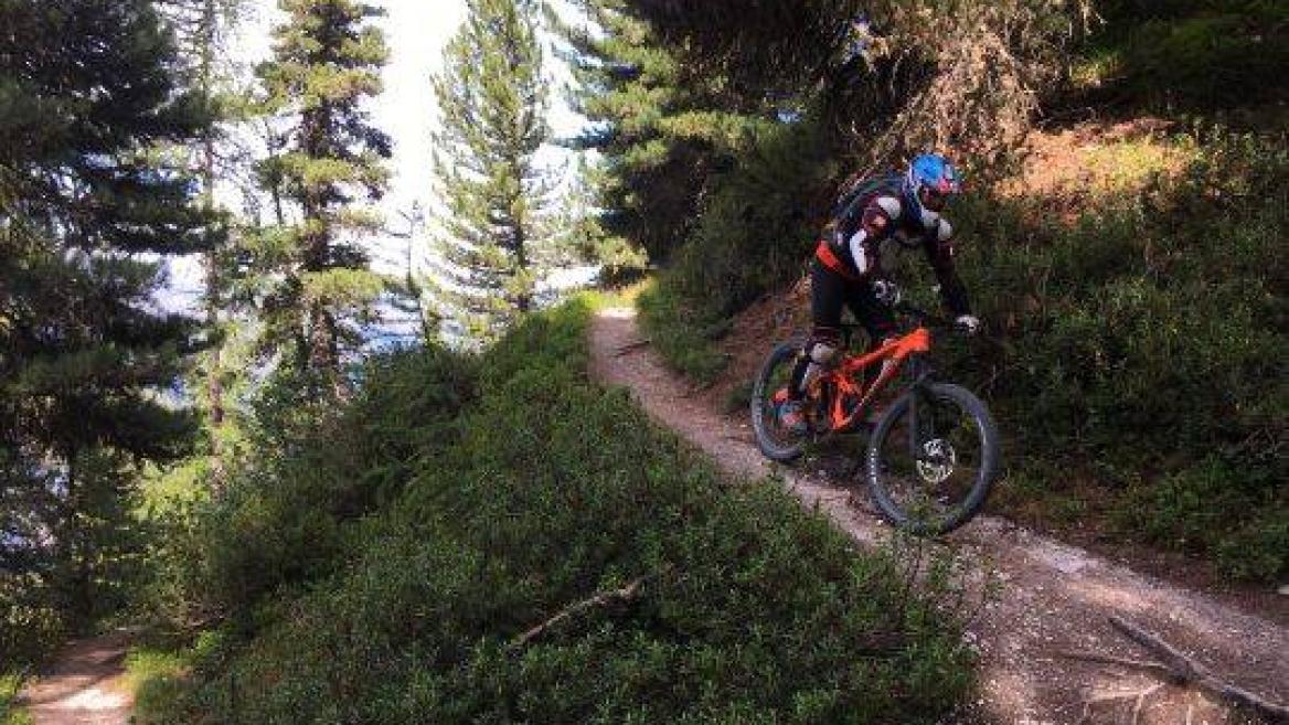 Vtt discount enduro descente