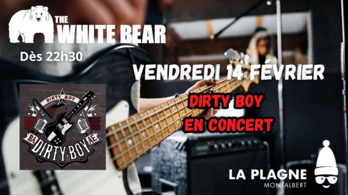 "Dirty Boy" en concert au White Bear_Plagne-Montalbert