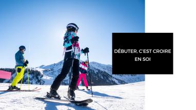 Débutants ski