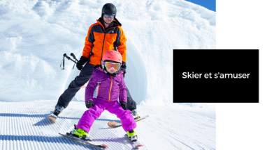 Skier et s'amuser